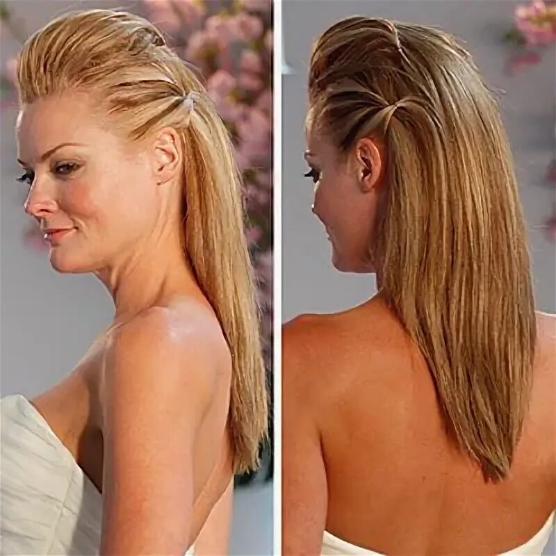 Flipped hair, side braid. Traditional. Coiffure cheveux long facile, Coiffure ch