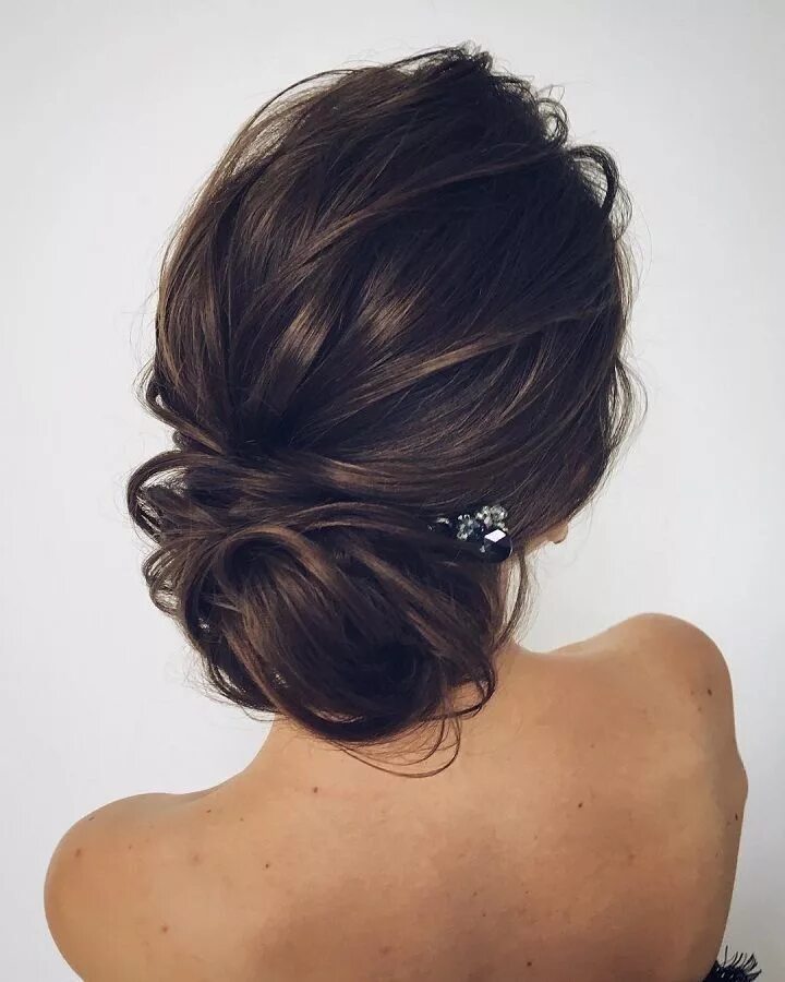 Прическа на длинные волосы собранная сзади Check out these gorgeous wedding hairstyles, from wedding updo to boho braids. #