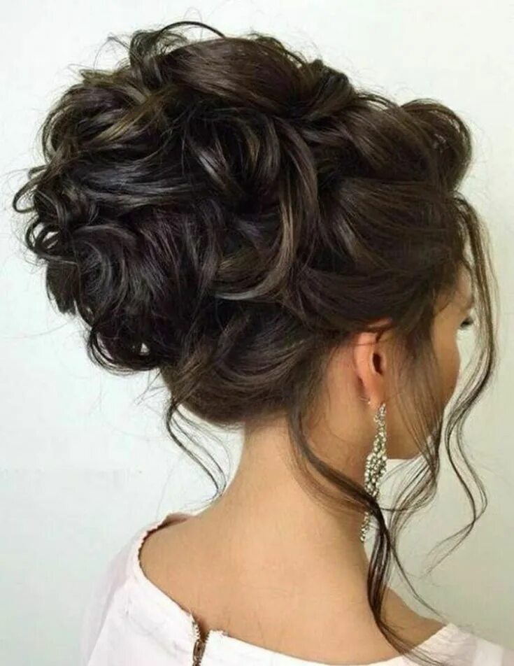 Прическа на длинные волосы собранные наверх Pin by Ideas_3,6,9 on Hairstyles & Haircuts for Women Wedding hair inspiration, 