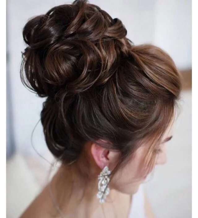 Прическа на длинные волосы собранные наверх Wedding Hairstyles for Long Hair