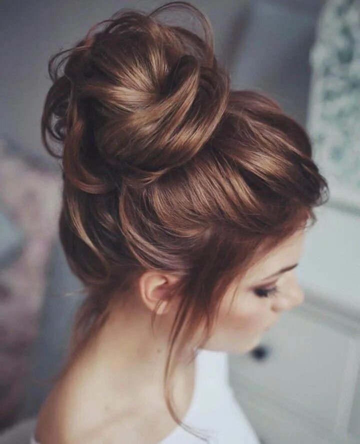 Прическа на длинные волосы вверх Pin by Dina on hairstyles Elegant hairstyles, Bun hairstyles, Messy hairstyles