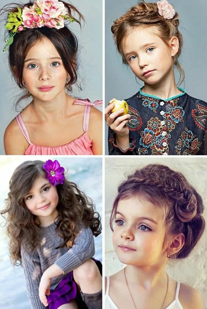 Прическа на фотосессию для девочки 10 лет 40 cute hairstyles for little girls di 2020