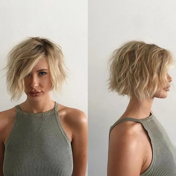 Прическа на грязное каре 60 Messy Bob Hairstyles for Your Trendy Casual Looks in 2024 Messy bob hairstyle