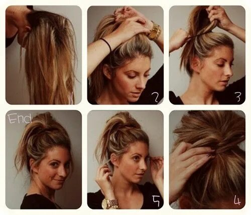 Прическа на грязные волосы на скорую руку Top 3 Easy Daily Hairstyles Ideas for Medium Hair - Easy everyday hairstyles, Ev