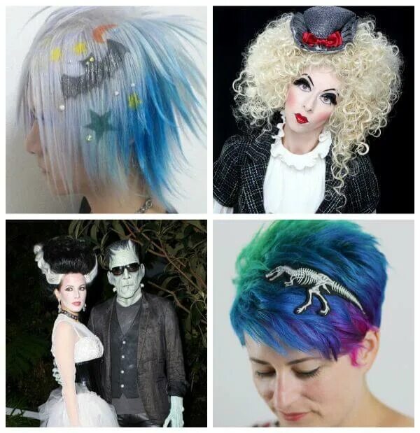 Прическа на хэллоуин на короткие волосы This Halloween Scare Everyone With These Creepy Hairstyles - K4 Fashion