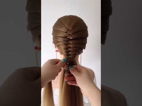 3 Hairstyles Using A Pencil ♥ Hair hacks, Hair styles, Hair sticks