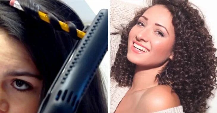 Прическа на карандаш на длинные 10 Increíbles trucos que te darán rizos instantáneos al día siguiente Curly hair