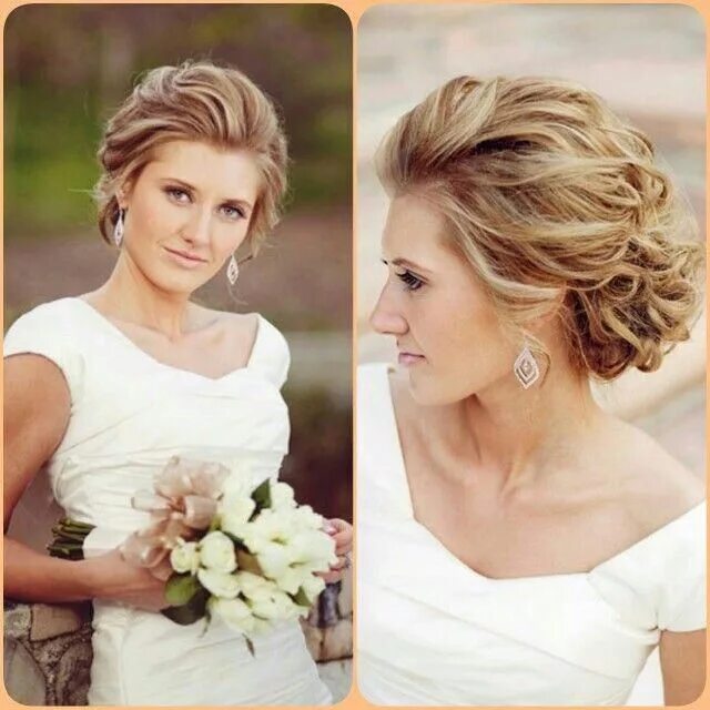 Прическа на каре на свадьбу для мамы Fab medium length wedding hairstyles #mediumlengthweddinghairstyles Mother of th