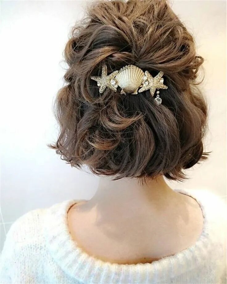 Прическа на каре пинтерест Bride hairstyle ✨ bride brideideas bridehair bridedress wedding weddingidea wedd