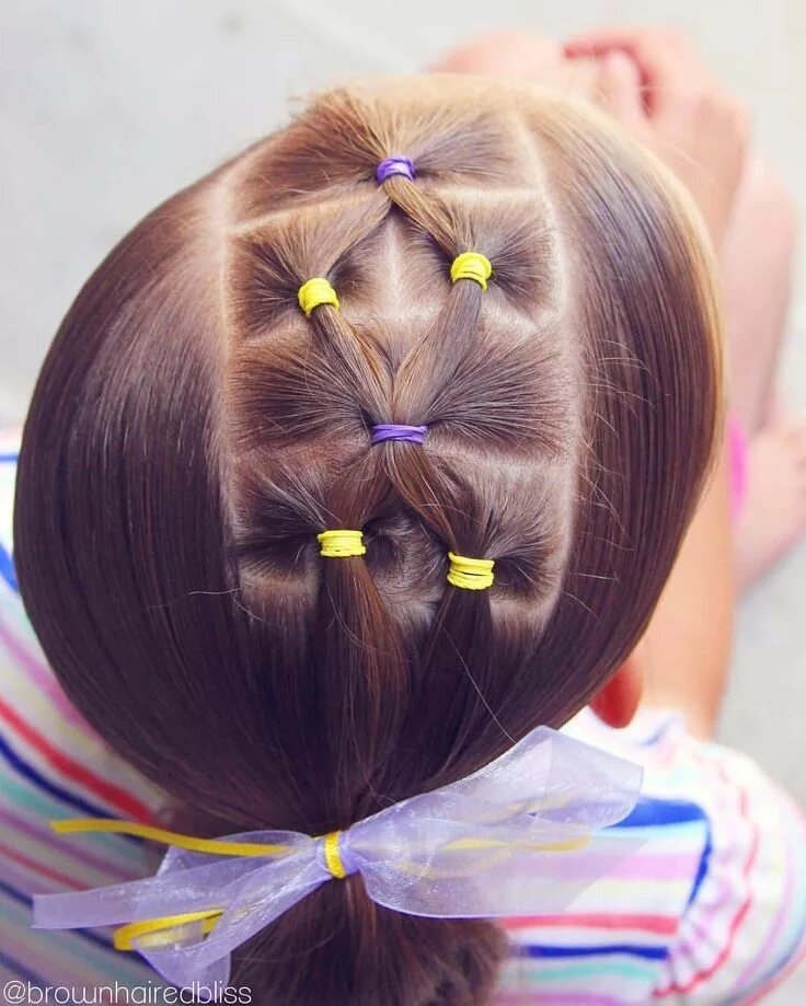 Прическа на каре с маленькими резинками Pin by Janessa Campbell on Avery Iones Style! Hair styles, Baby hairstyles, Kids