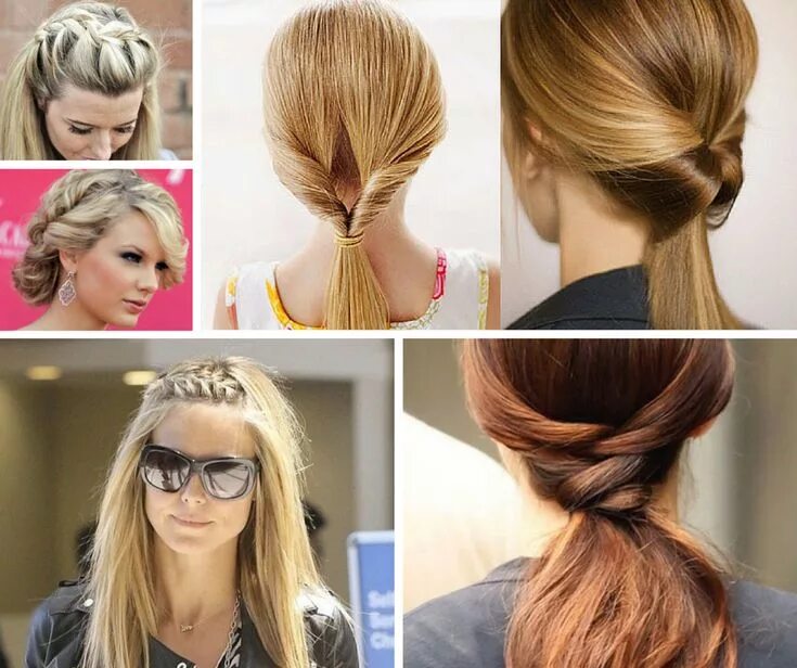 Прическа на каждый день октябрь 2024 Easy Hairstyles for the Office Office hairstyles, Medium hair styles, Stylish ha