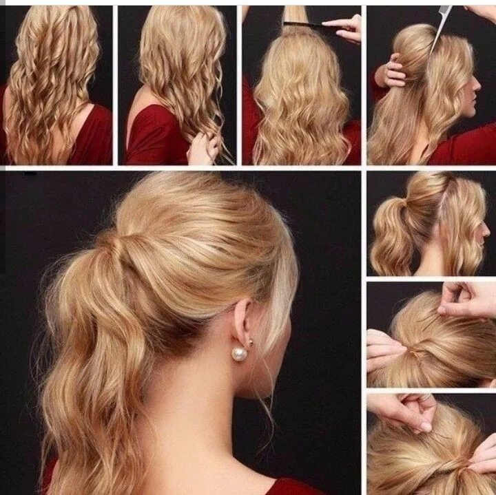 Прическа на каждый день октябрь 2024 Pin by Selena on Amazing Hairstyles Ponytail hairstyles, Stylish ponytail, Secon