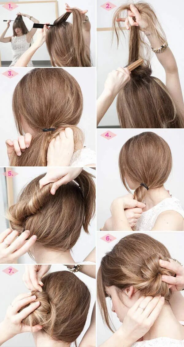 Прическа на каждый день пошагово фото Easy, Breezy, Beautiful Hairstyles For Medium-Length Hair Diy hairstyles easy, E