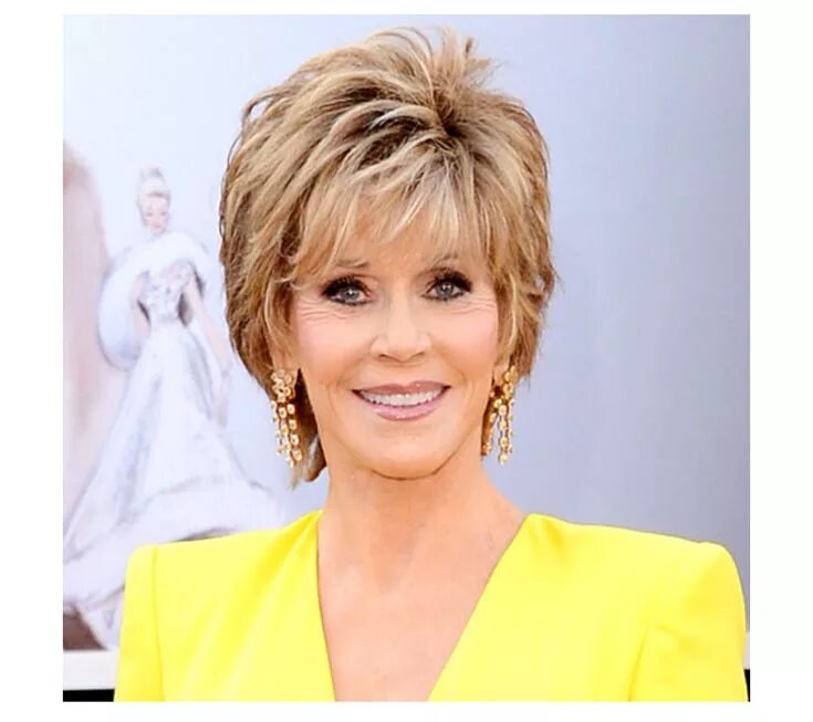 Прическа на короткие волосы 55 Pin by Paula Harvey on Hair Jane fonda hairstyles, Short hair styles, Mandy moor