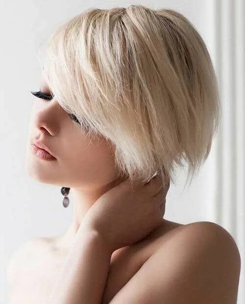 Прическа на короткие волосы блондинки Pin on Short Hairstyles