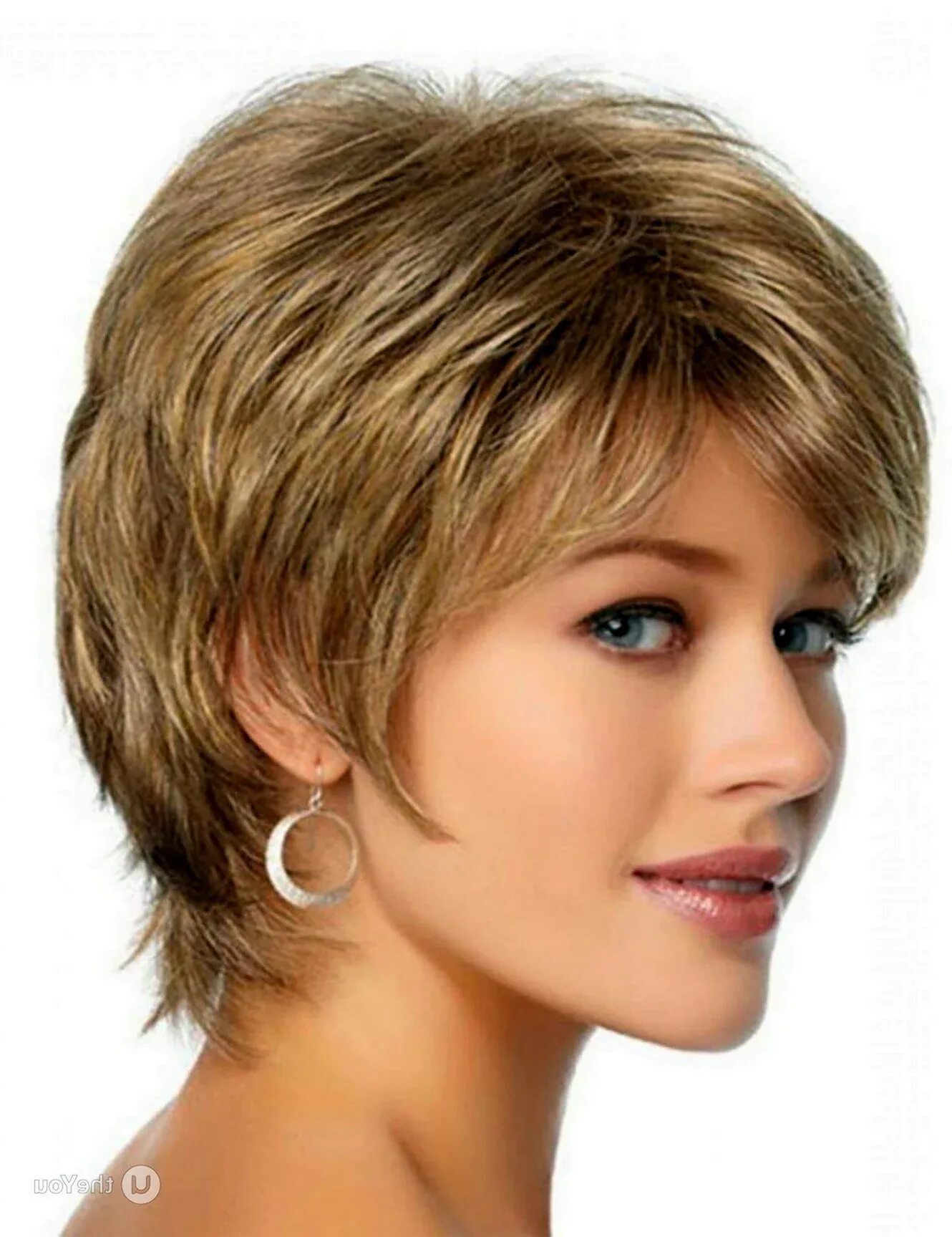 TressAllure Wigs Ella Short shag hairstyles, Short hair with layers, Hair styles