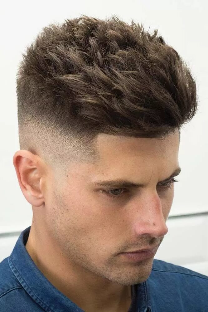 Прическа на короткие волосы мужская молодежная 100 Best Men’s Hairstyles and Haircuts To Look Super Hot (2023 Update) Fade hair