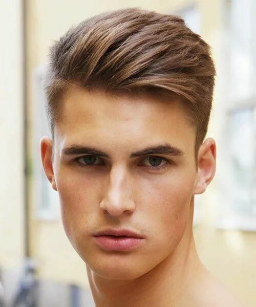 Прическа на короткие волосы мужская молодежная Image result for mens haircuts for fine hair Мужские стрижки, Стрижки парней, Му