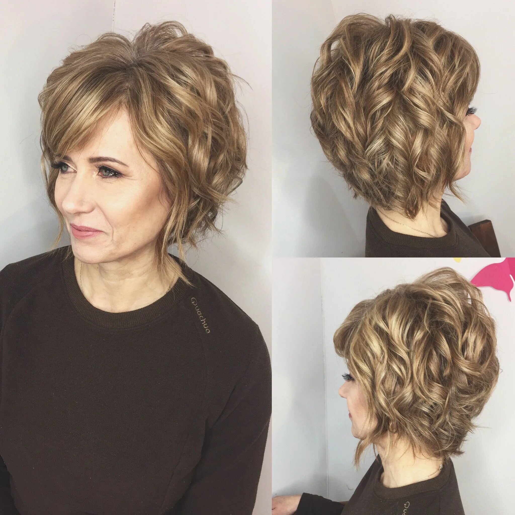 Прическа на короткие волосы на юбилей Pin su Hair styles Capelli, Tagli di capelli, Capelli corti