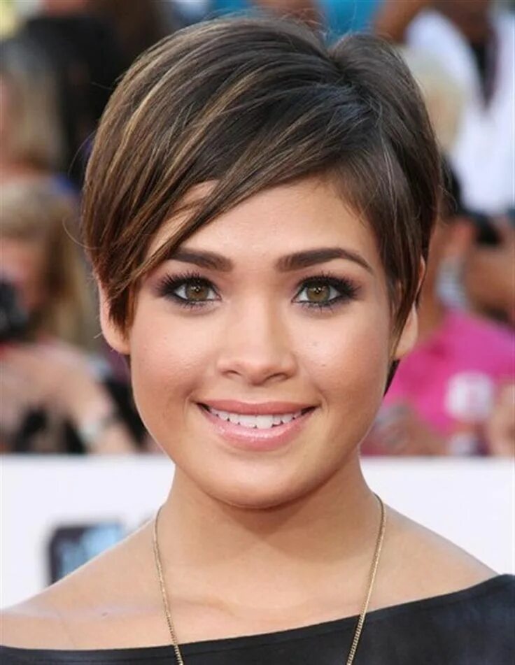 Прическа на короткие волосы овальное лицо Girl Hairstyle Gallery Latest Short Hairstyles For Women Short thin hair, Thick 