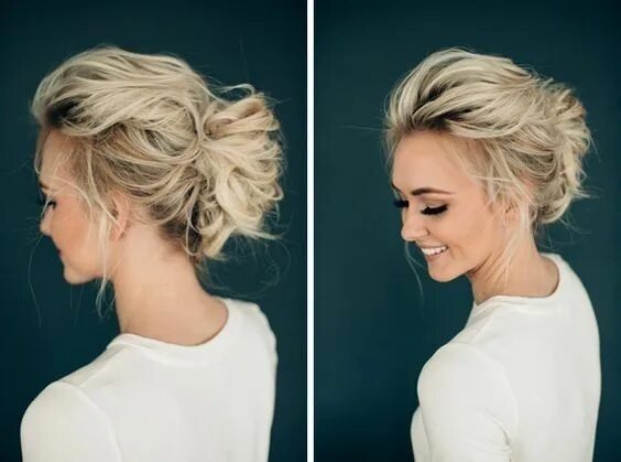 Прическа на короткие волосы поднимать 10 Stunning Up Do Frisuren - Bun Updo Frisur Designs für Frauen Short wedding ha