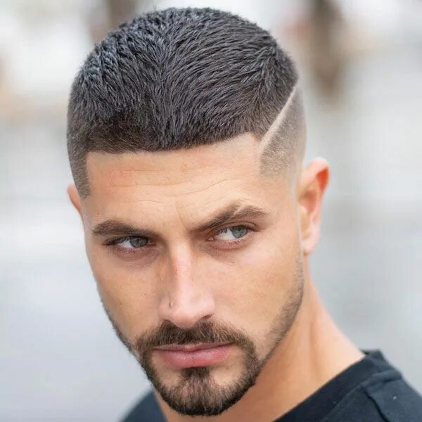 Прическа на короткие волосы спортивная мужская High Fade Haircuts For Men: 55 Classic and Modern Styles Mens haircuts short, Hi