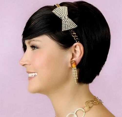 Прическа на короткие волосы стиль стиляги Ideas for wedding hairstyles for short hair