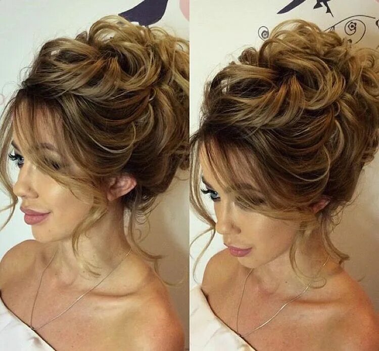 Прическа на корпоратив на средние Pin on Great Hair Glamorous wedding hair, Wedding hair inspiration, Mother of th