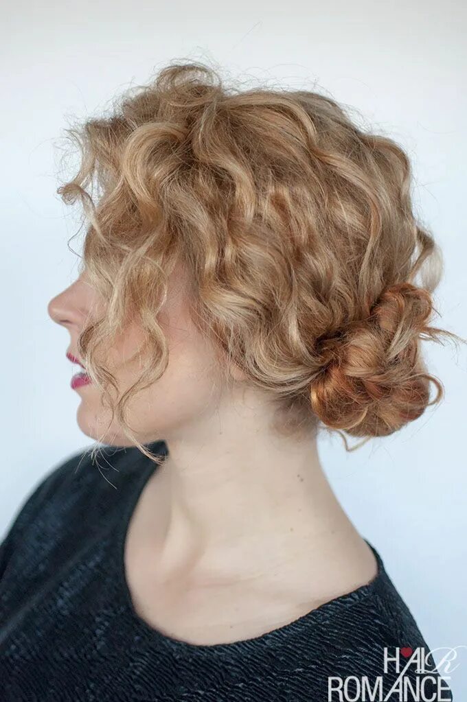 Прическа на кудрявые волосы длины The best curly hairstyle tutorials for frizzy hair - Hair Romance Hair romance, 