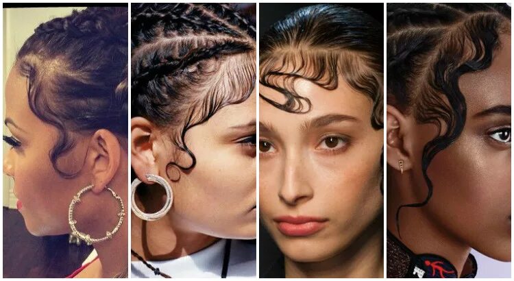 Прическа на лицо Baby Hair: The latest celebrity hair trend