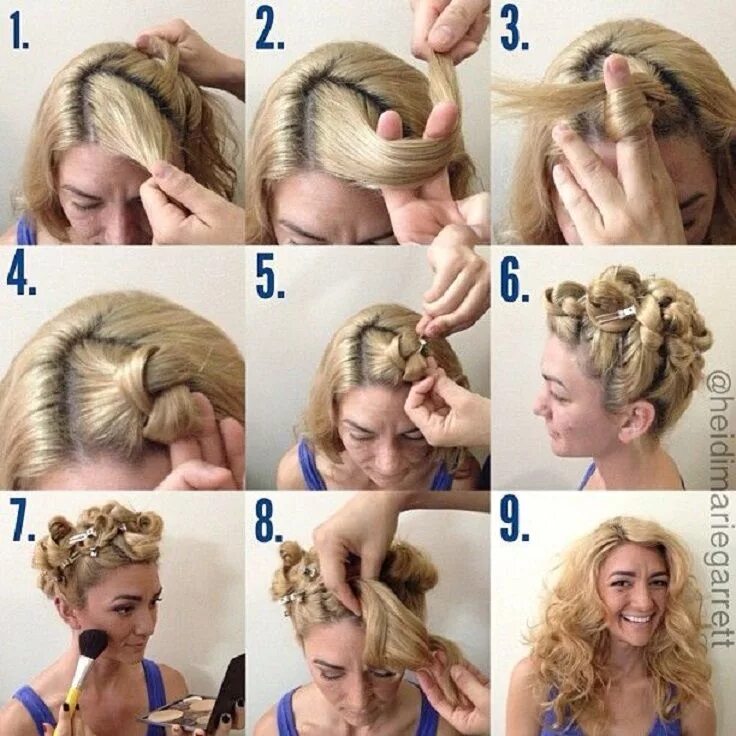 Прическа на ночь Top 10 DIY No Heat Curls TUTORIALS Hair without heat, Curls for long hair, Curly