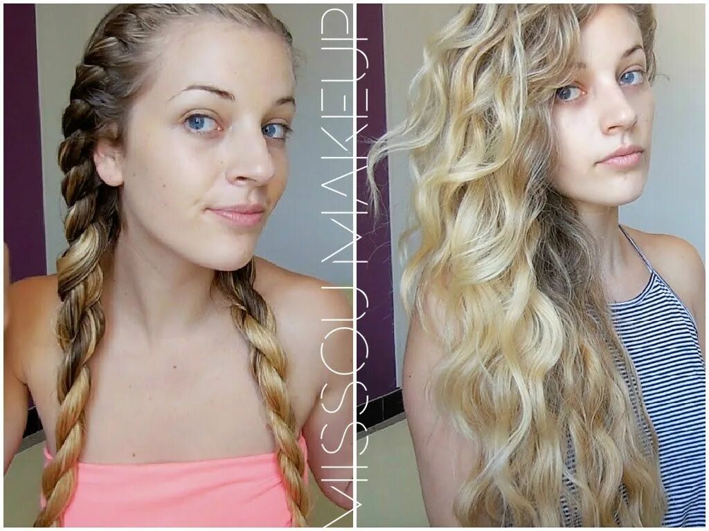 Прическа на ночь Boucles sans chaleur ! Comment boucler ses cheveux, Cheveux ondulés naturels, Ch