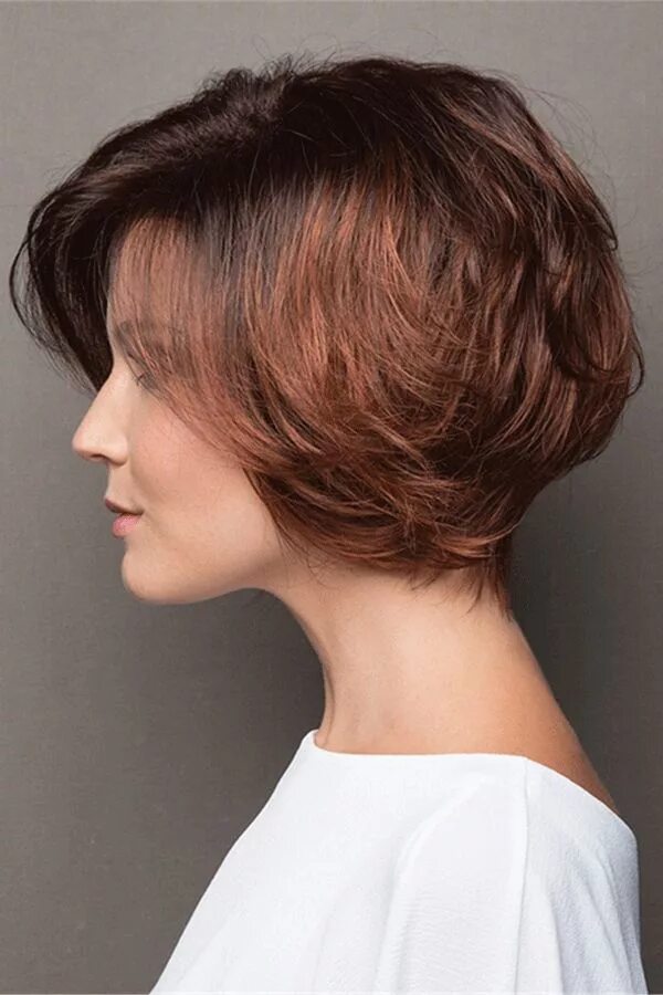 Прическа на ножке для женщин Short Bob Hairstyle Wavy Synthetic Hair Women Wigs.#wigs# Bob Hairstyle# fashion