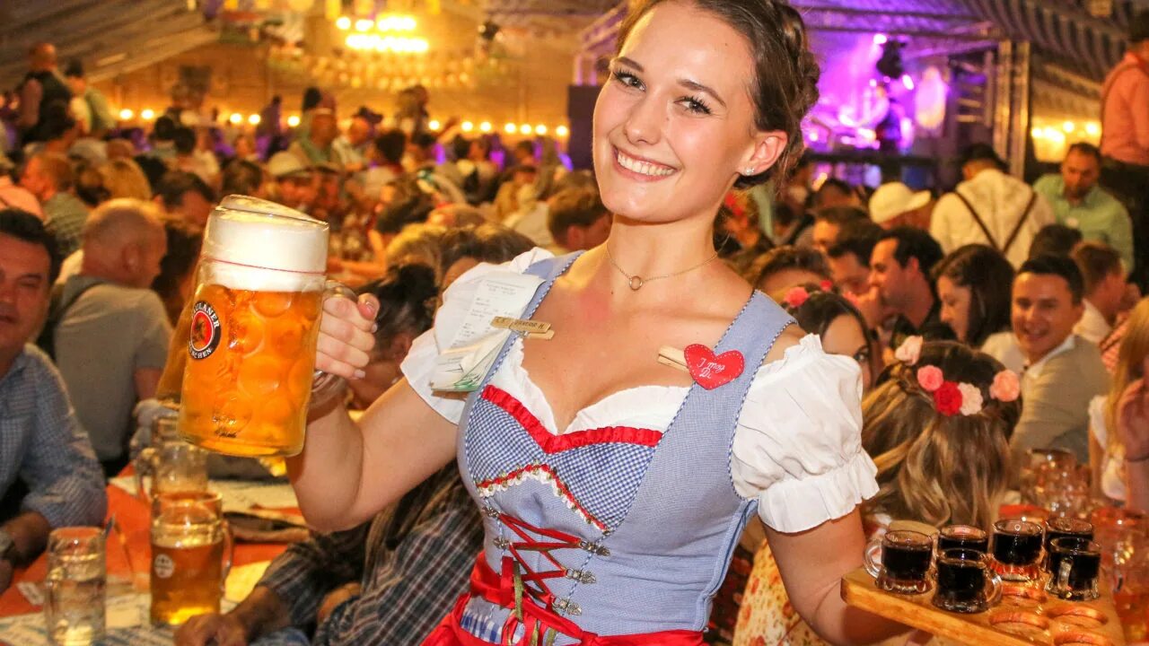 Прическа на октоберфест для женщин Oktoberfeste rund um Karlsruhe: Wiesn-Feeling in der Fächerstadt - meinKA