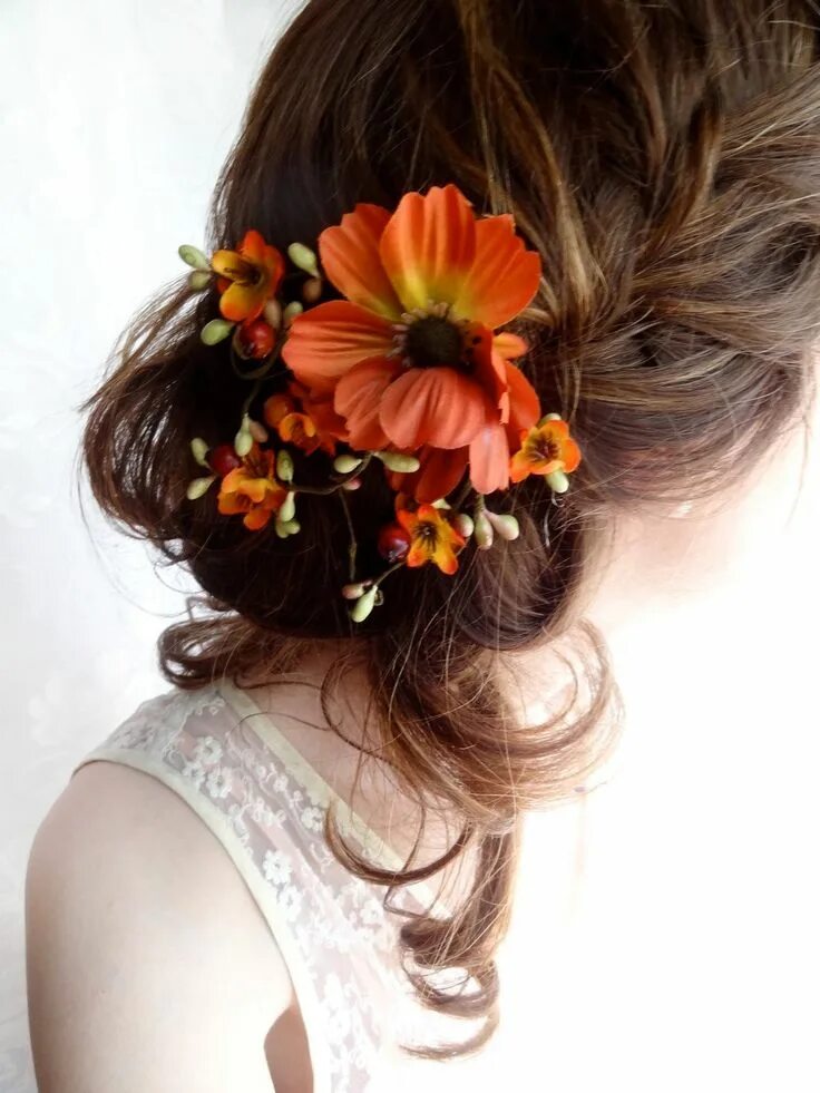 Прическа на осенний бал для девочек This item is unavailable Etsy Fall wedding hairstyles, Fall wedding hair pieces,