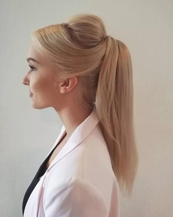 Прическа на работу хвост красивый Pin von wama cira auf Your Chosen Hairstyles Pferdeschwanz frisuren, Lange haare