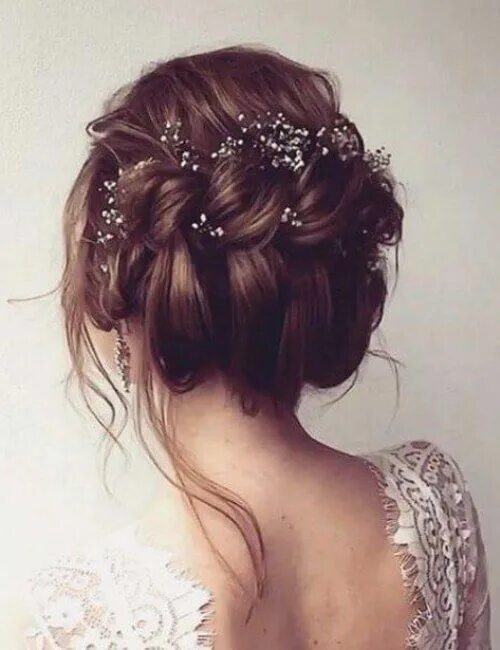 Прическа на роспись на средние волосы 30 updos for long hair - Medium Hair Styles Estilos de peinado para boda, Peinad