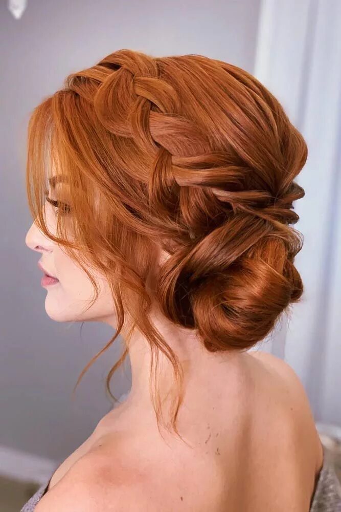 Прическа на рыжие волосы средней 27 Formal Hairstyles Will Show You What The Elegance Is Formal hairstyles, Hair 