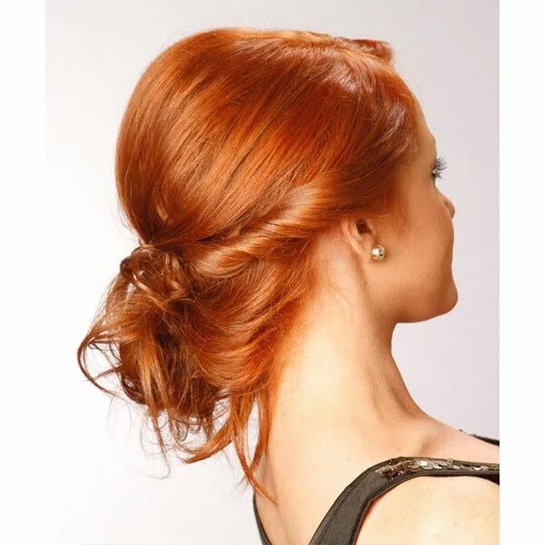 Прическа на рыжие волосы средней длины Medium Red (Ginger) TheHairStyler.com ❤ liked on Polyvore featuring hair, people