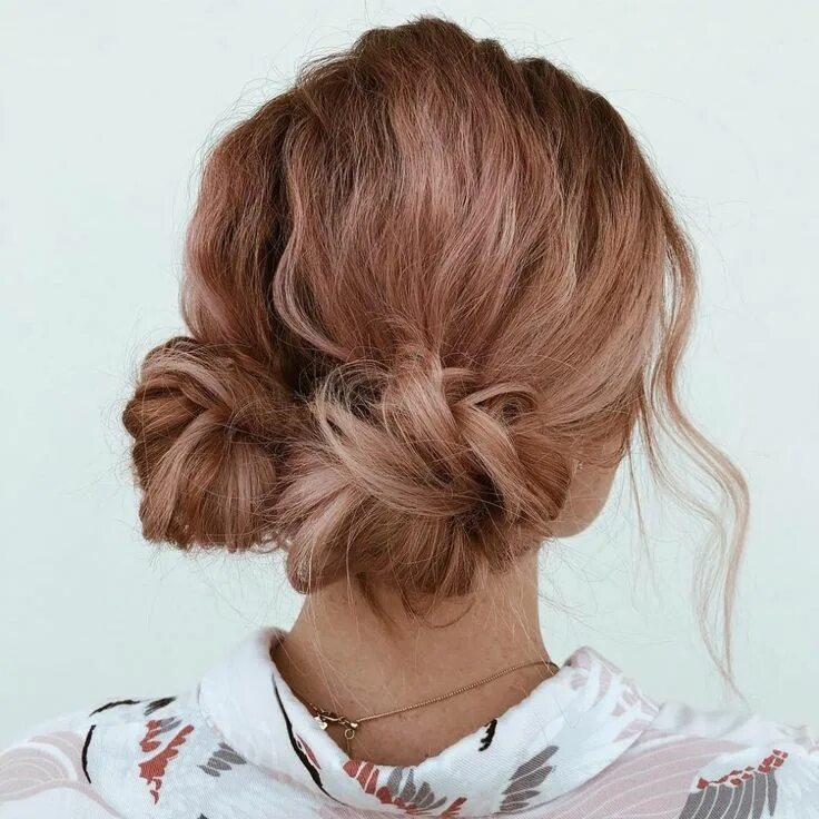 Прическа на средние волосы очень редкие 50 Wonderful Updos for Medium Hair to Inspire New Looks - Hair Adviser Bun hairs