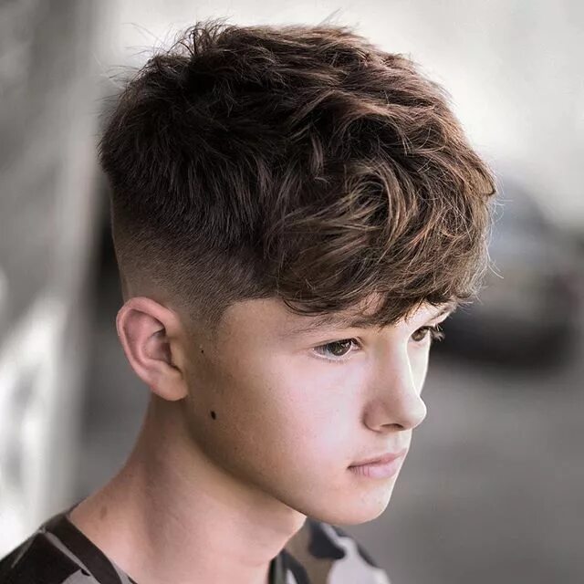 Прическа на средние волосы подростковая Trending Boys Haircuts for 2021