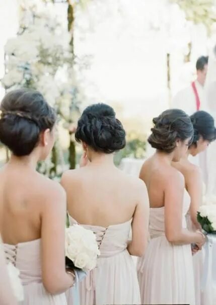 Прическа на средние волосы подружка невесты Hairstyles Wedding Bridesmaid Inspiration 59 Ideas For 2019 Wedding hairstyles b