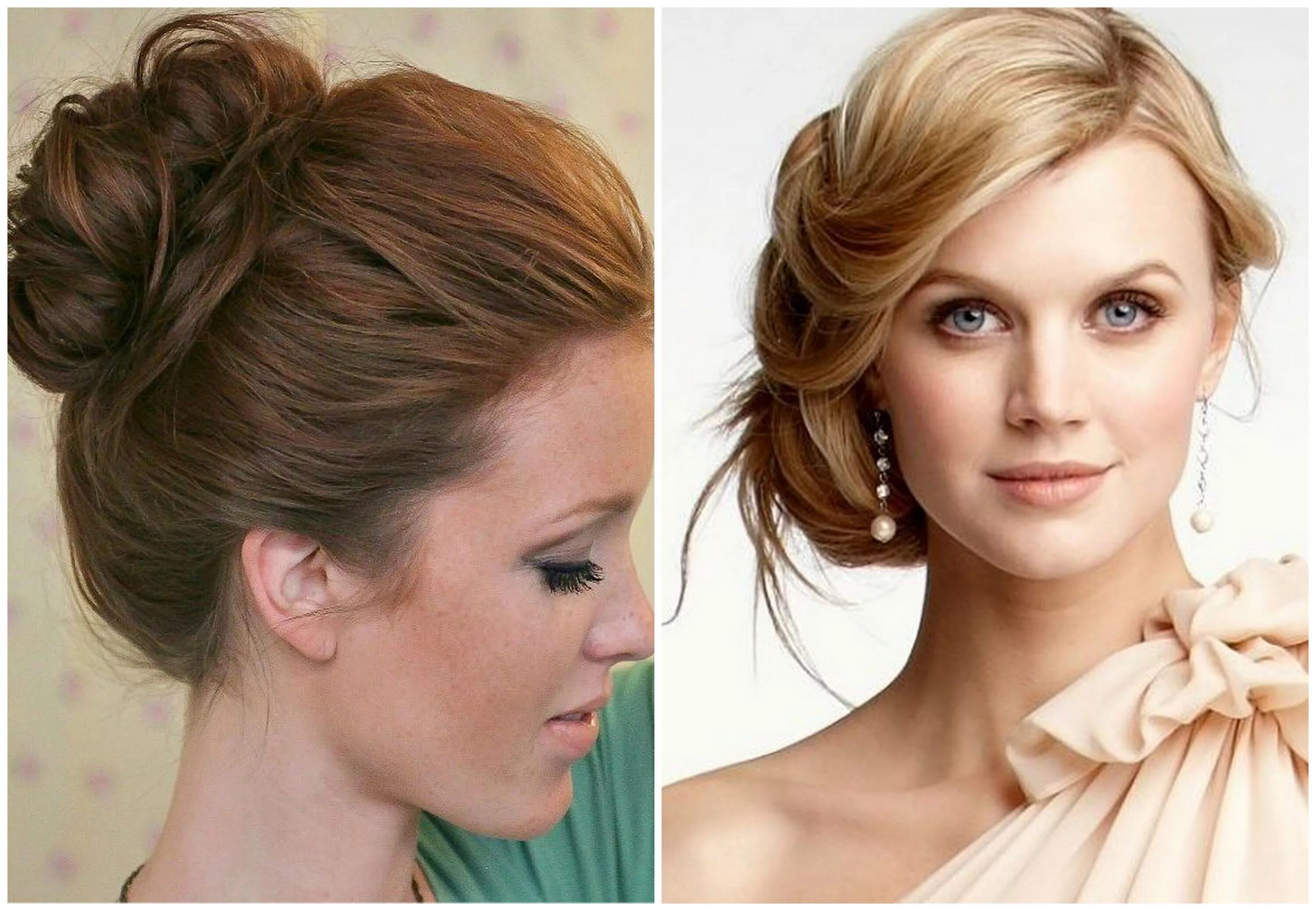 Прическа на средние волосы разная Penteados, Penteado casamento, Cabelo