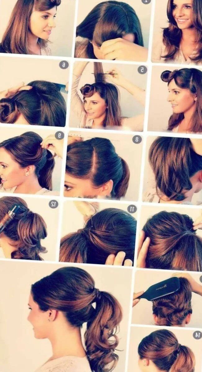 Pin on Идеи для волос Lazy girl hairstyles, Hair updos tutorials, Lazy hairstyle