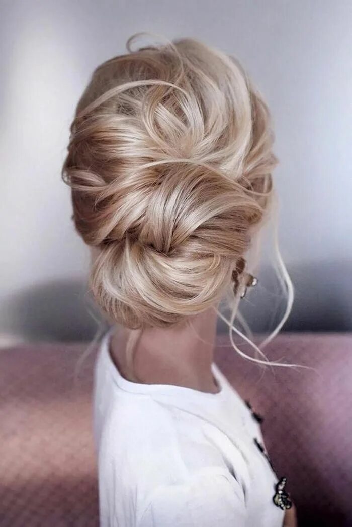 Прическа на средние волосы забранные 27 simple and stunning wedding hairstyles you'll love - TANIA MARAS bridal headp