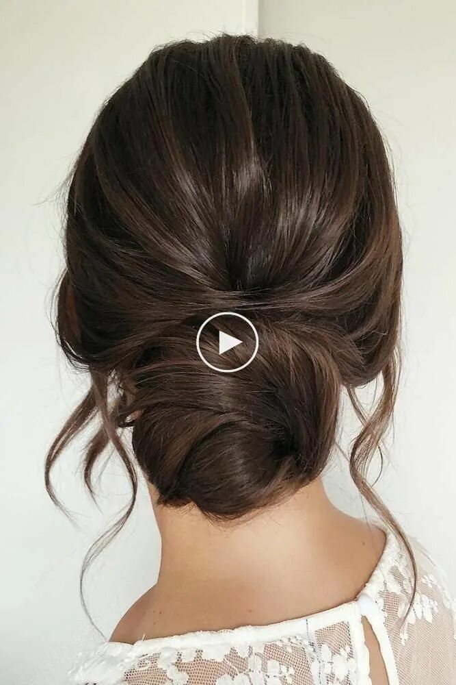 Прическа на средний волос гульку 72 Best Wedding Hairstyles for Long Hair 2019 Long hair styles, Wedding hairstyl