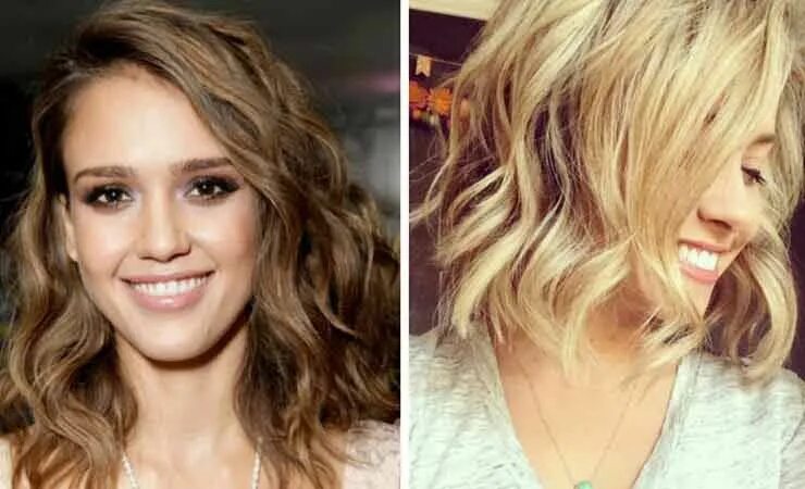 Прическа на среднюю длину волны Latest shoulder length best summer short hairstyles 2017 in pakistan Beachy wave