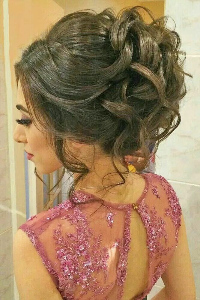 Прическа на сунат для женщины Pin by Ximena Montenegro on Cabello Bun hairstyles for long hair, Bridesmaid hai