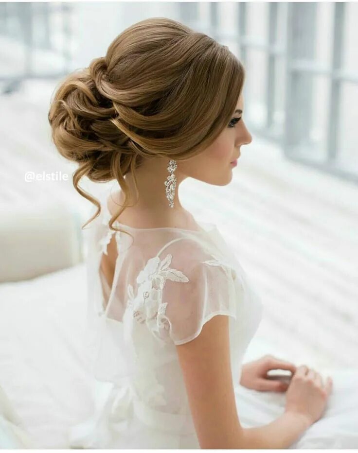 Прическа на свадьбу Pin by Eunise Gomez on Hair Unique wedding hairstyles, Long hair styles, Wedding