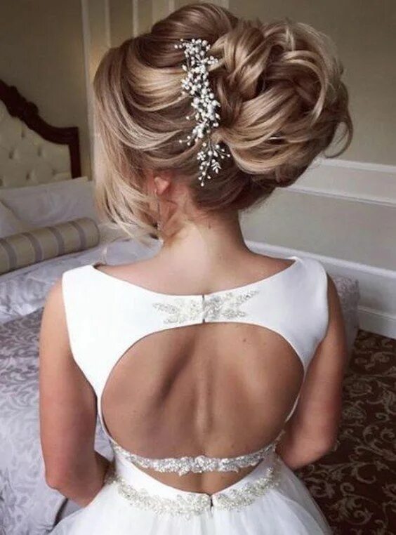 Прическа на свадьбу 13 лет 45 Most Romantic Wedding Hairstyles For Long Hair Wedding hair inspiration, Roma